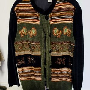 White Stag Cardigan Sweater